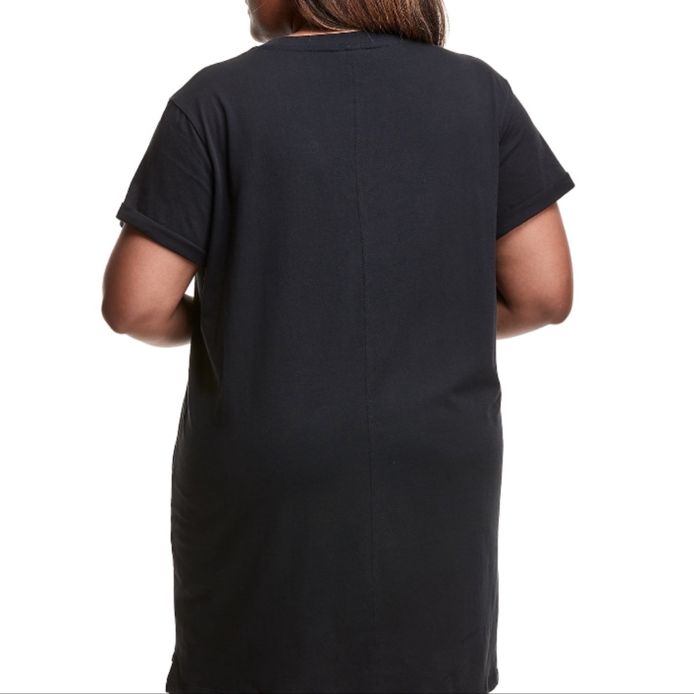 CHAMPION SHORT SLEEVE T-SHIRT DRESS WITH POCKET LOGO - Picture 2 of 6
